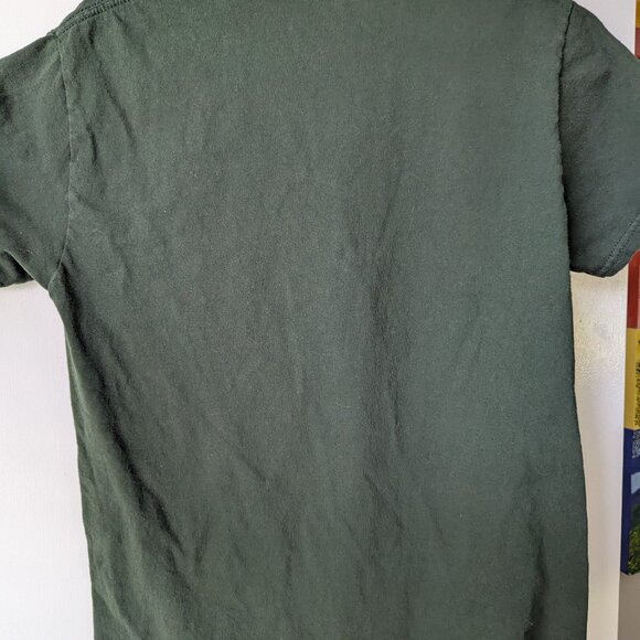 Bring Me The Horizon Dark Green Faceless Girl Band Tee Size Small - Picture 6 of 7